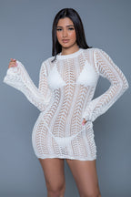 2409 Kinsley Crochet Mini Dress-1