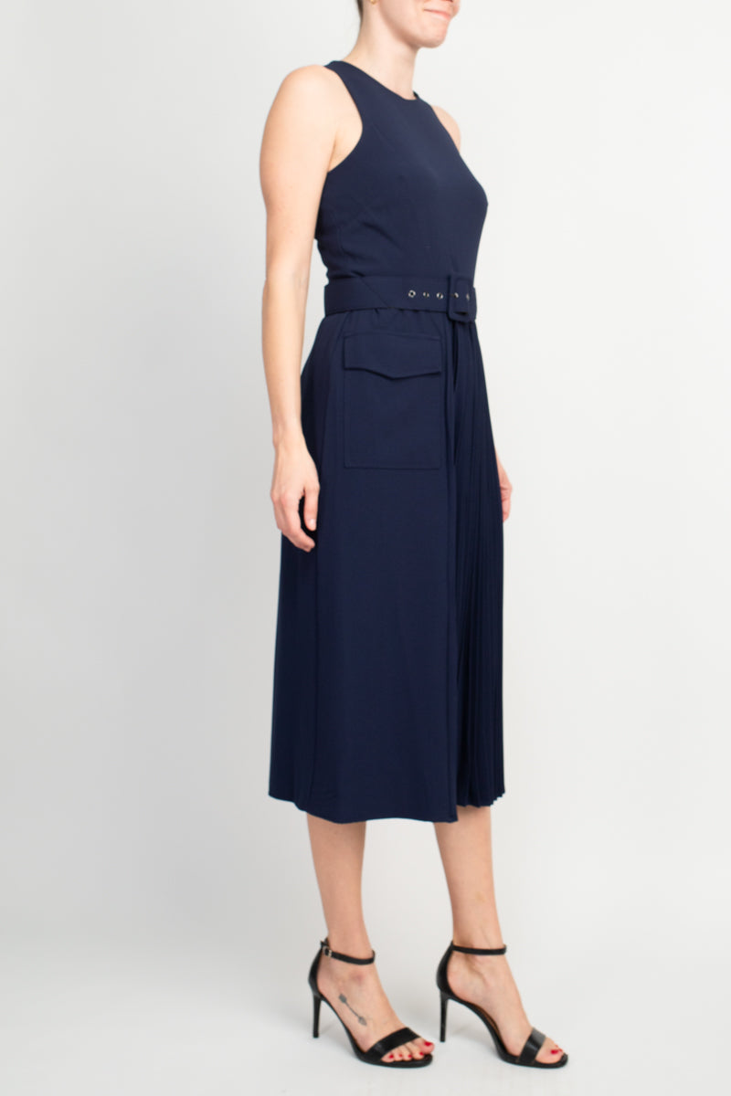 Taylor Midi Scoop Neck Midi Dress-2