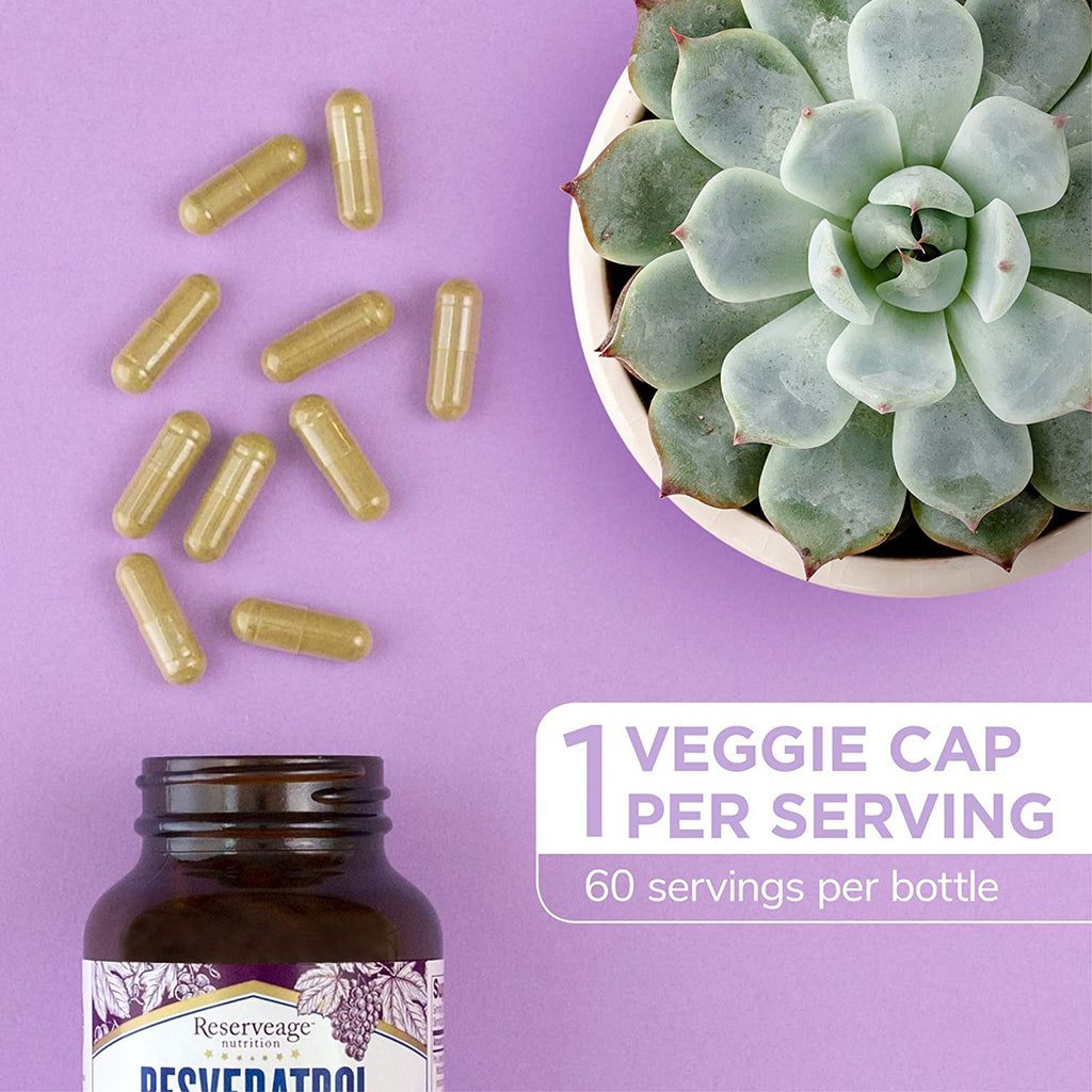 RSRVEAGE RESVERATROL 250 (1x60.00)