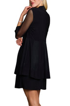 R&M Richards Embellished Panel Jacket Dress-3