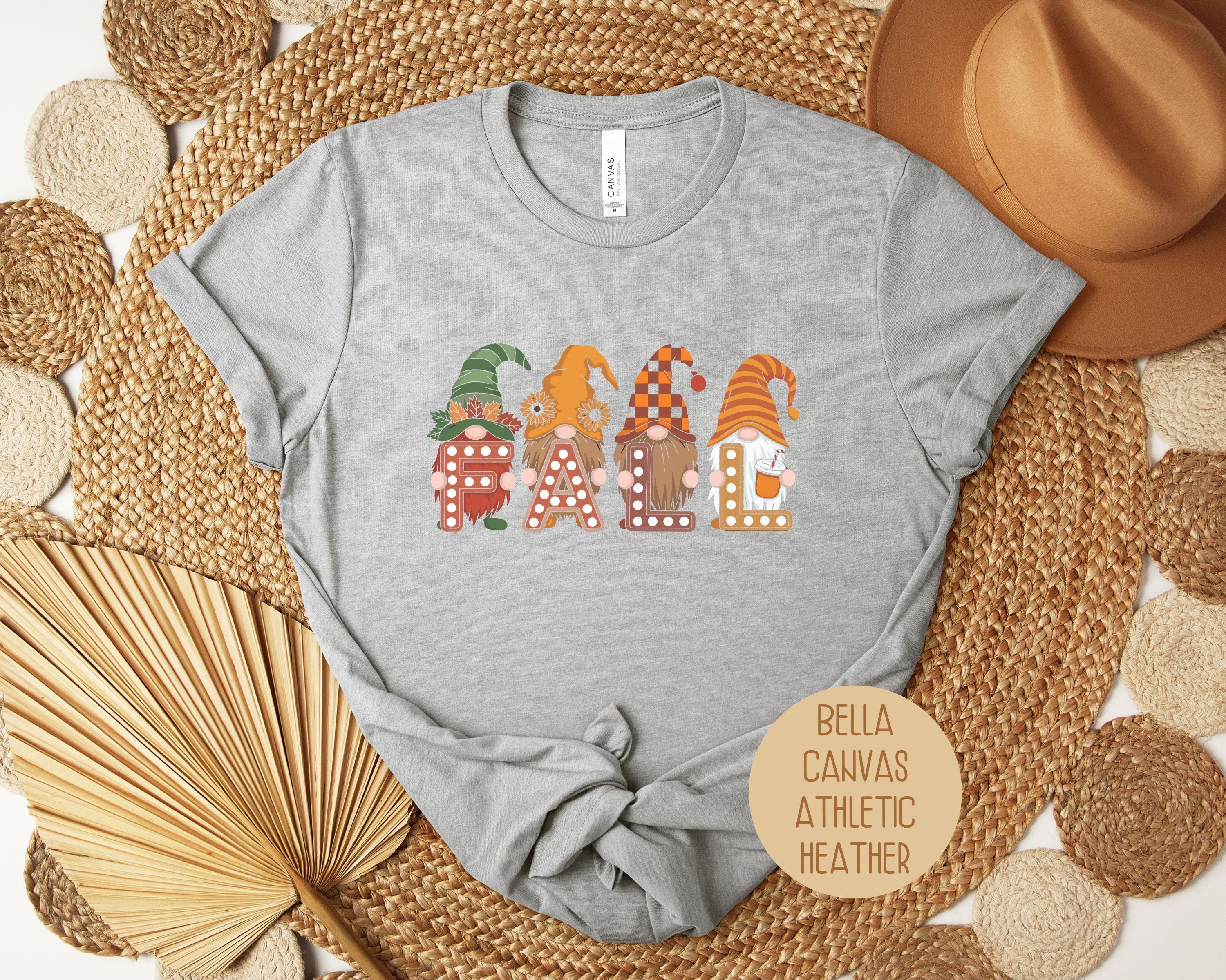 Cute Fall Gnomes Shirt-2