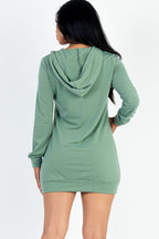 French Terry Hoodie Dress (CAPELLA)-2