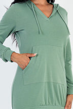French Terry Hoodie Dress (CAPELLA)-3