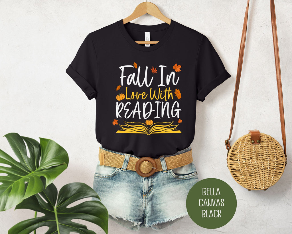 Fall in Love With Reading Shirt-3