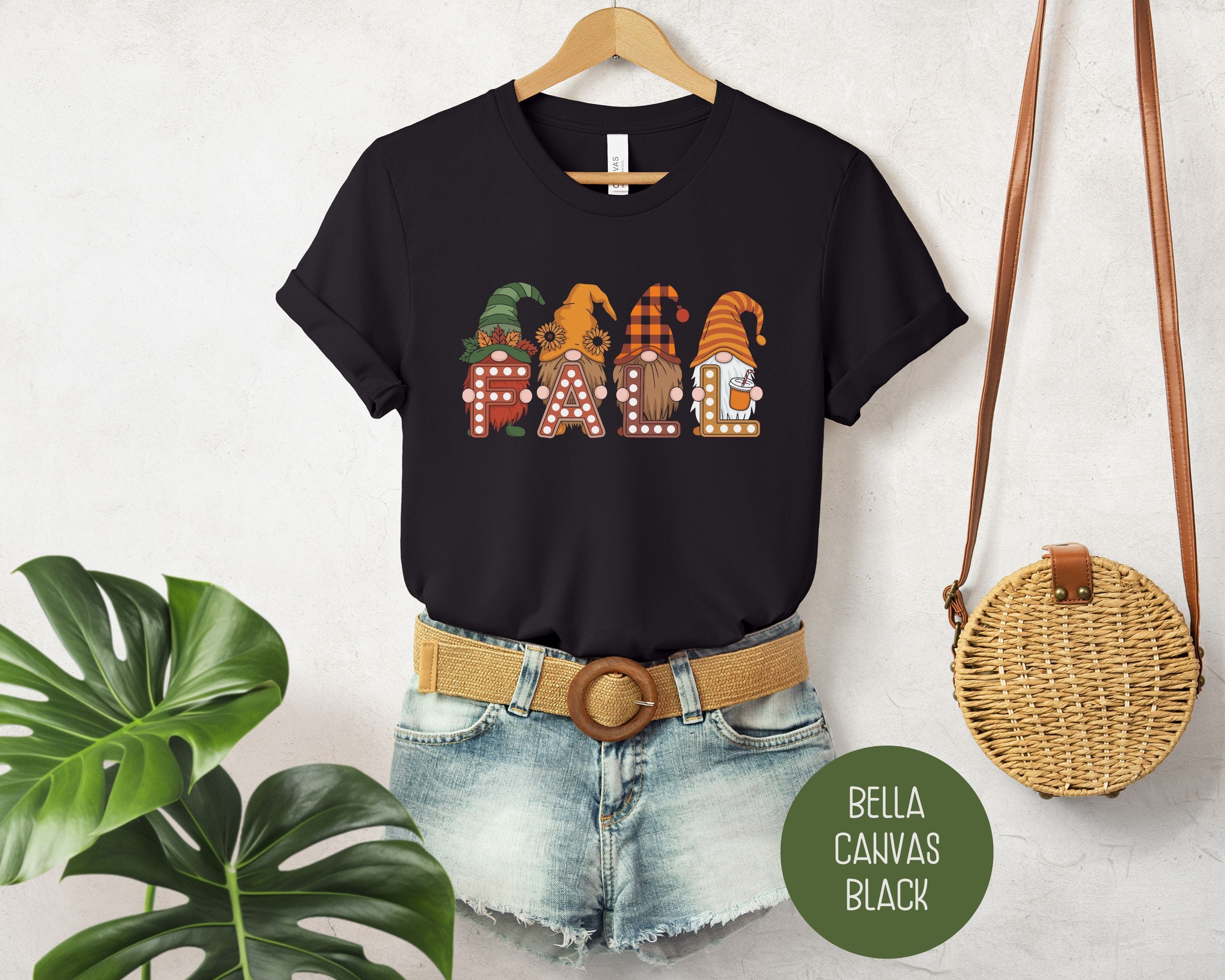 Cute Fall Gnomes Shirt-3