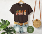 Cute Fall Gnomes Shirt-0