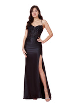 Kos Couture Open Back Full-Length Sexy Formal Gown Prom Dress-6