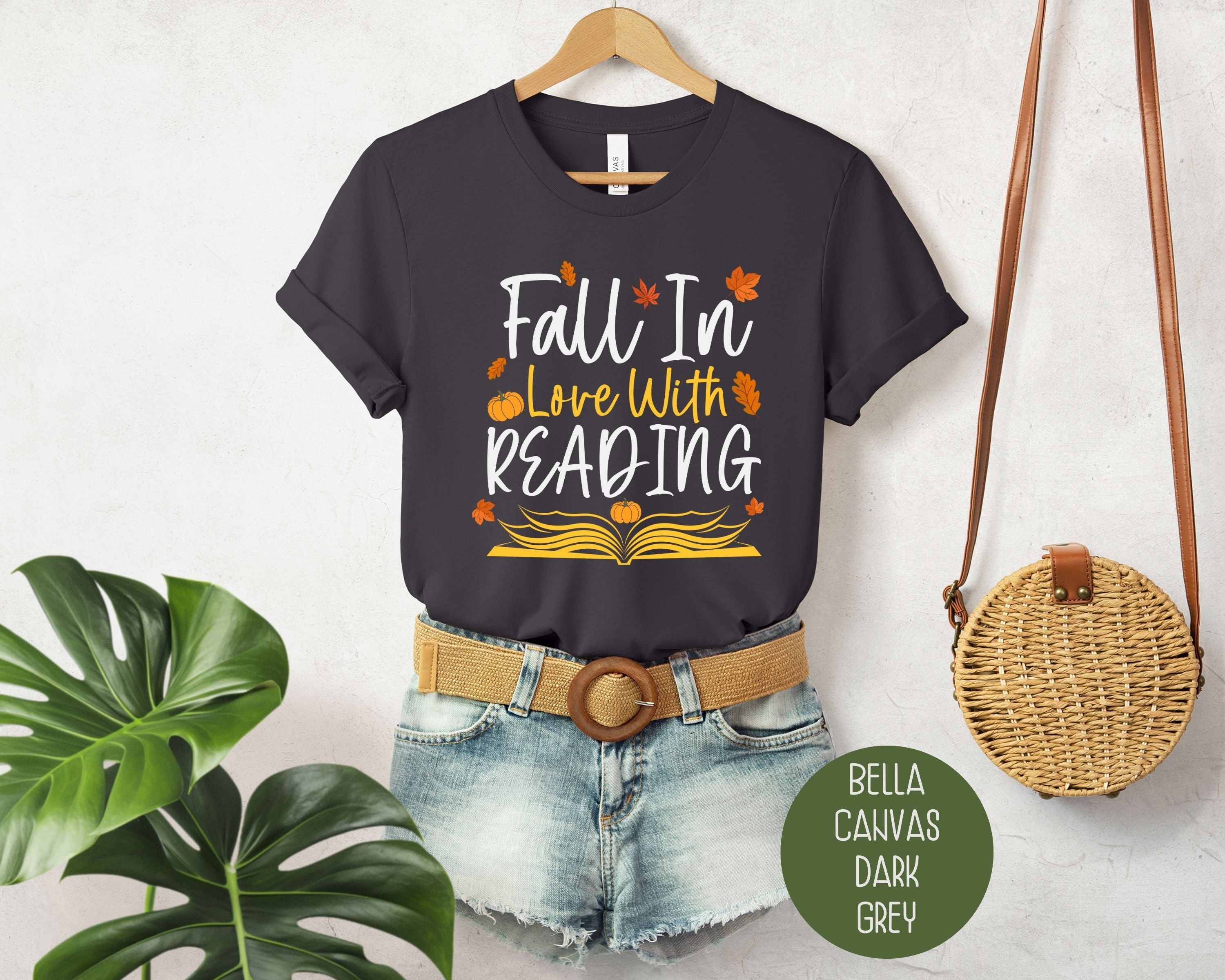 Fall in Love With Reading Shirt-4