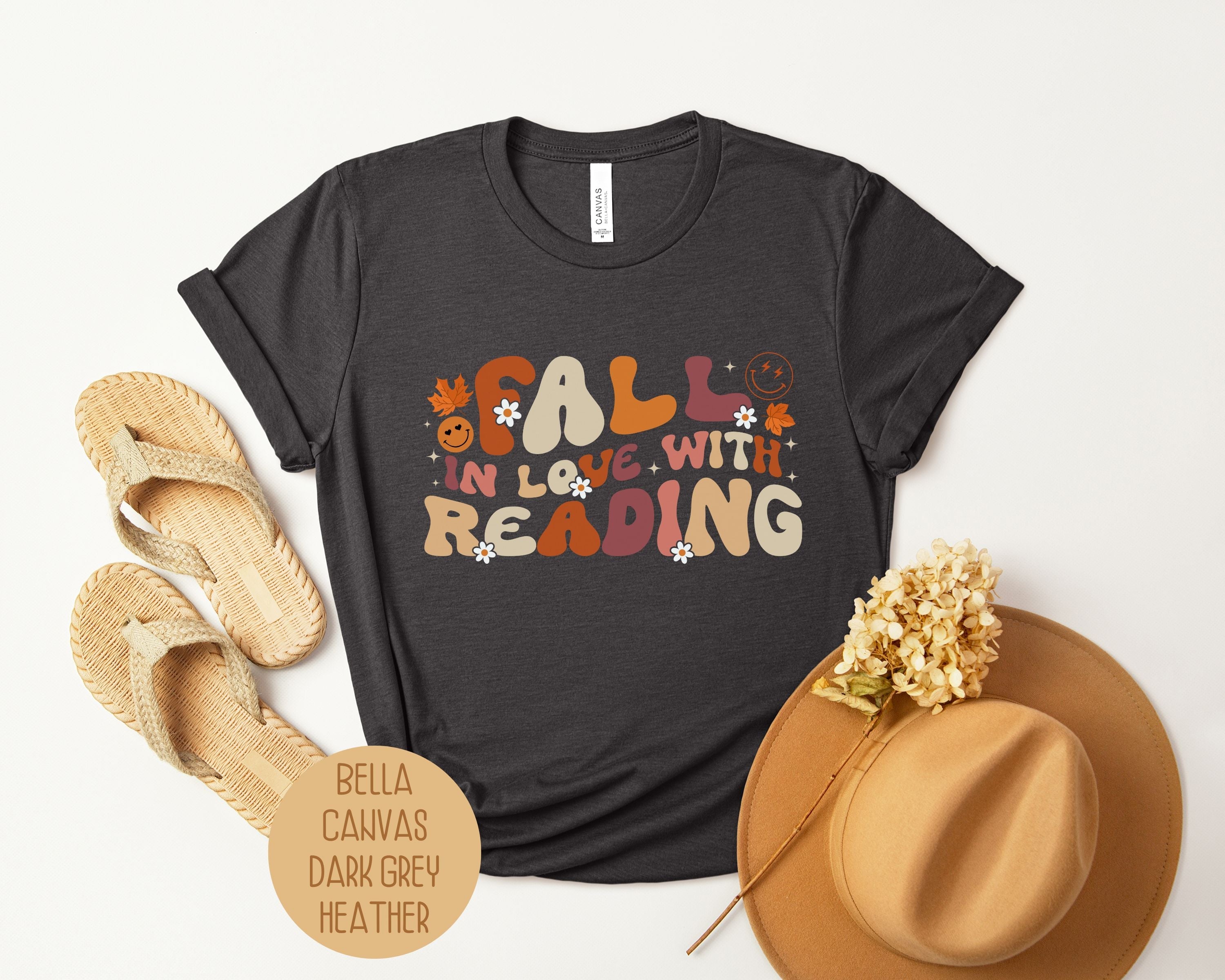Fall in Love With Reading Shirt-3