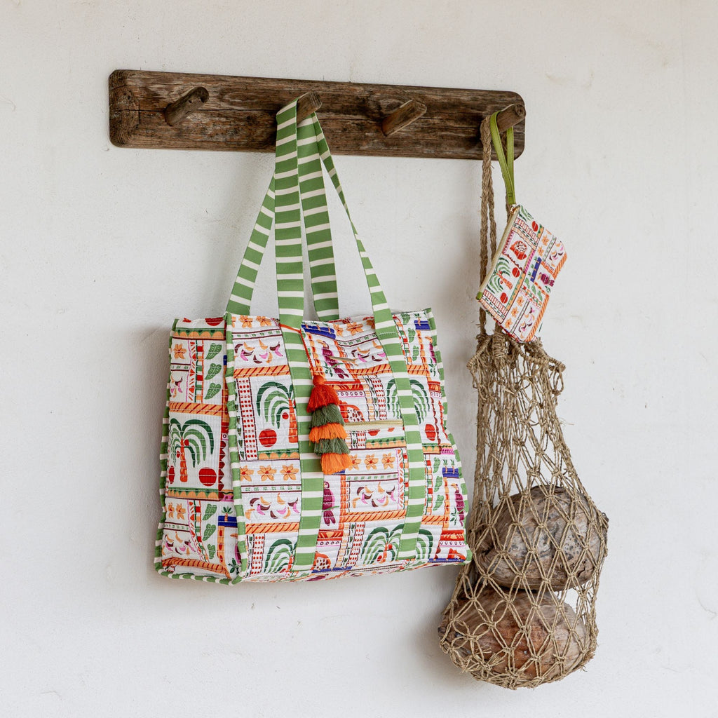 Striped Beach Bag-Jamaica-4