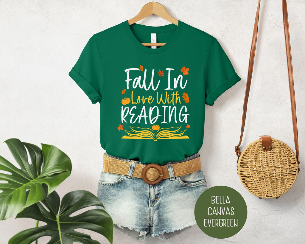 Fall in Love With Reading Shirt-7