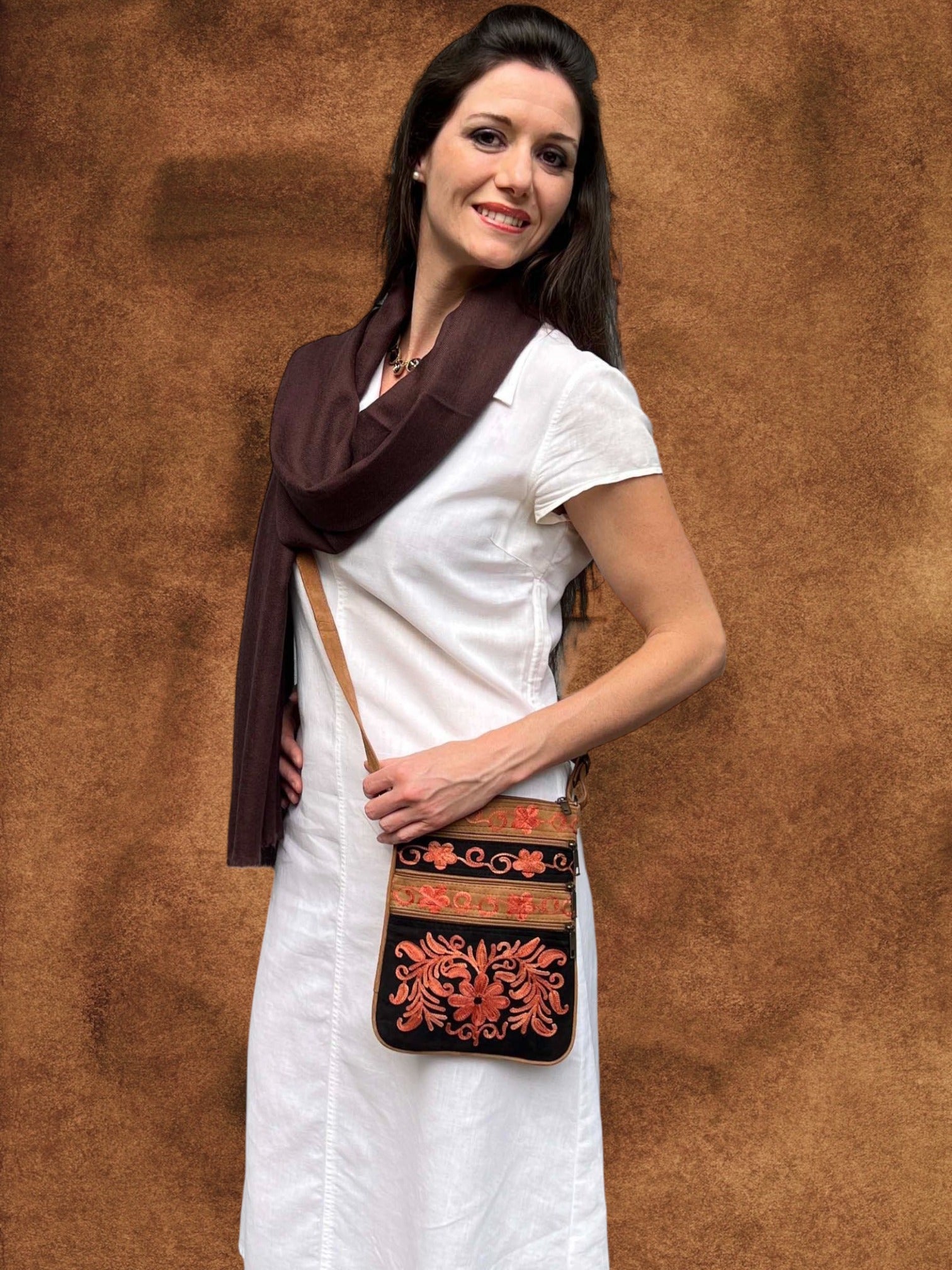 New Suede five Zipper Bags-0