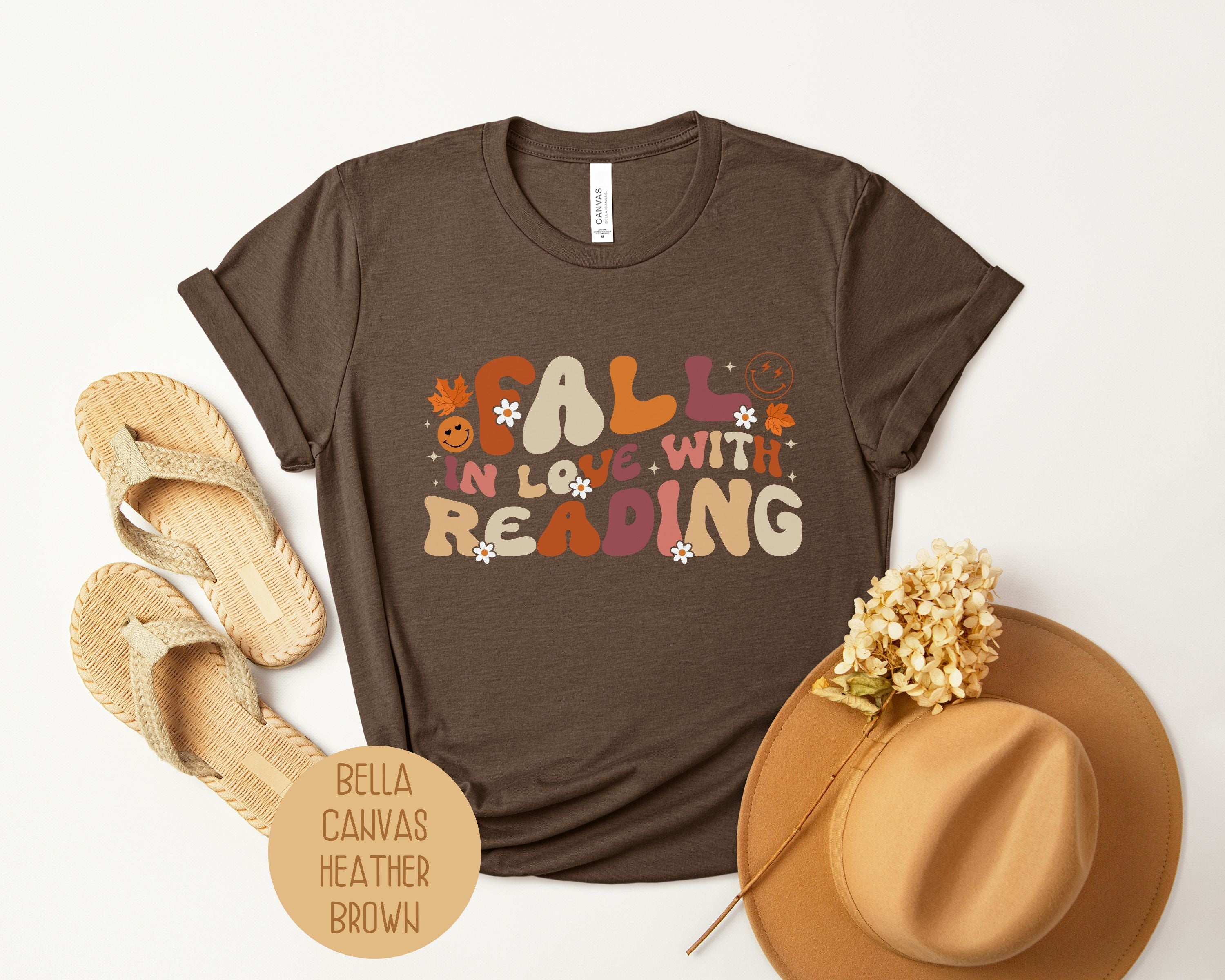 Fall in Love With Reading Shirt-5