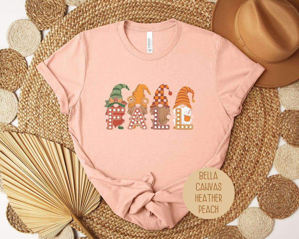 Cute Fall Gnomes Shirt-5