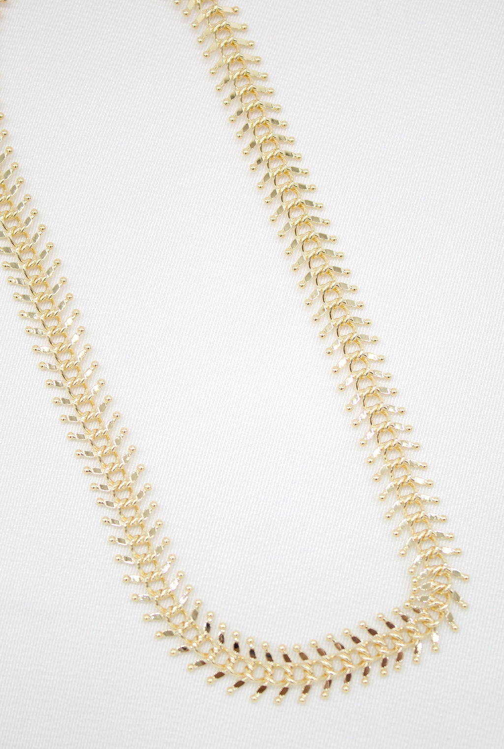 Designed Ball Spine Choker (F109)