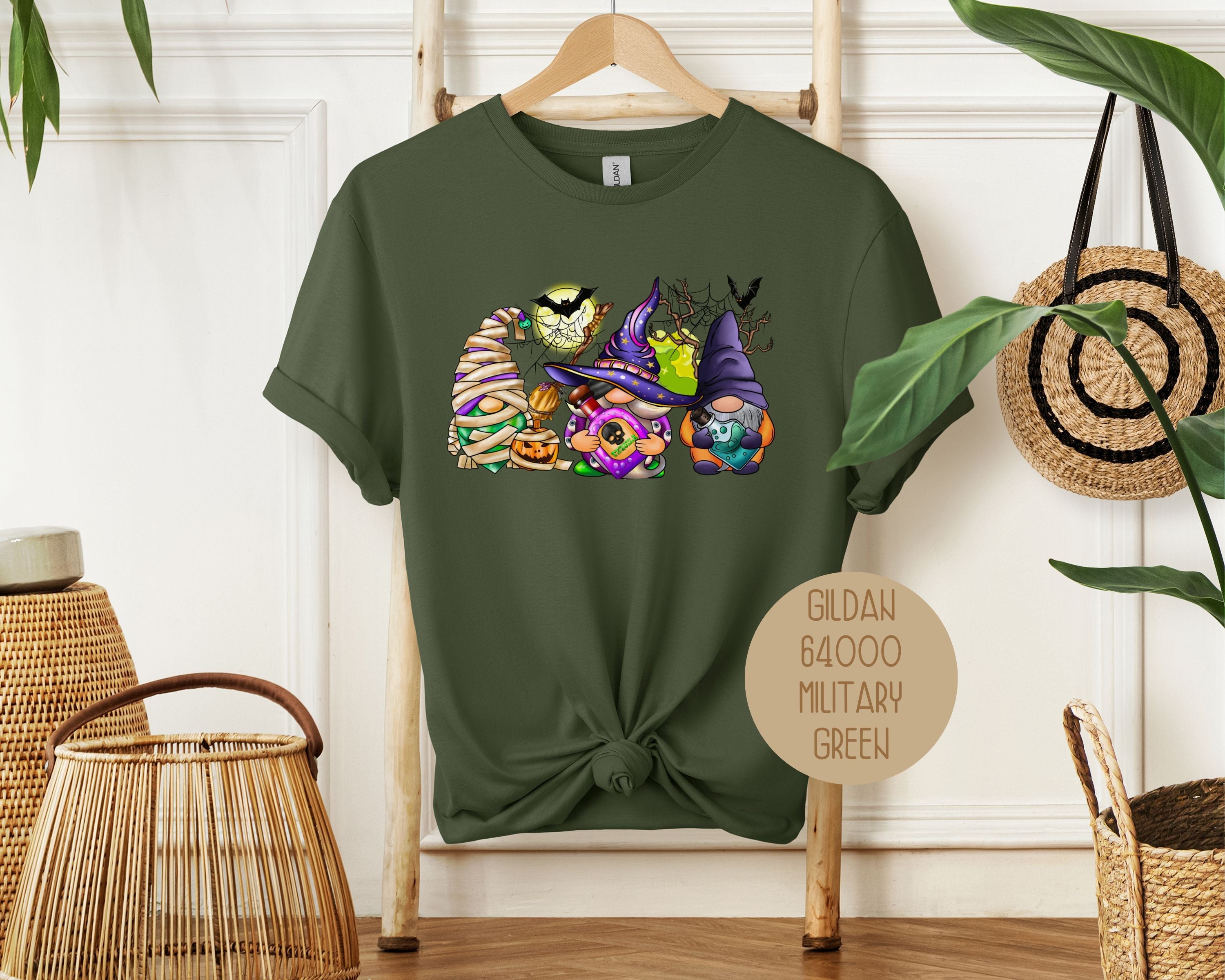 Fall Halloween Gnomes Shirt-7