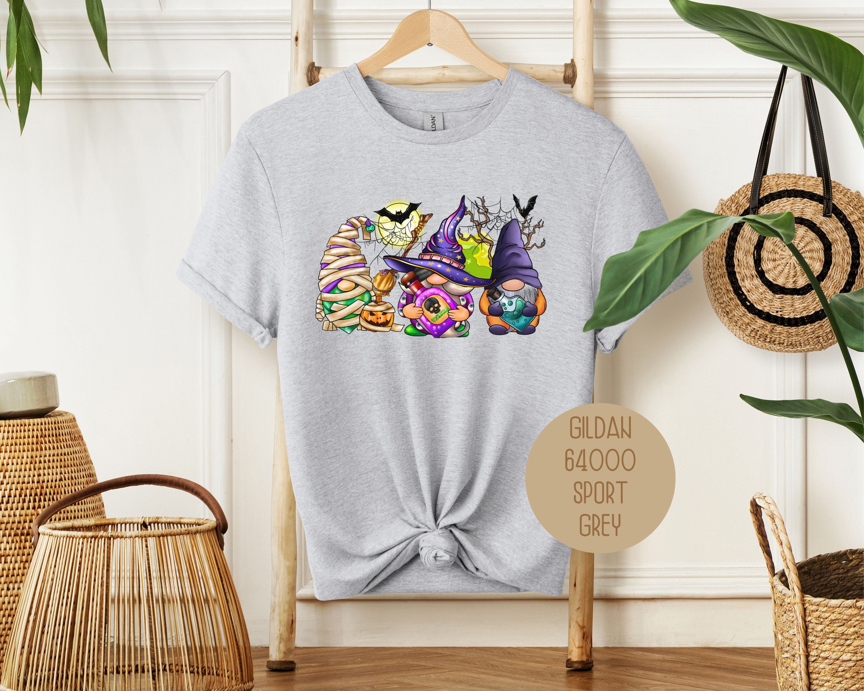 Fall Halloween Gnomes Shirt-5