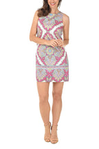 London Times Persian Paisley Sleeveless Shift Dress-0