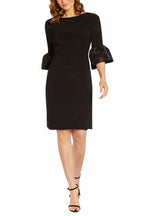 Adrianna Papell Bell-Cuff Draped Jersey Dress (Plus Size)-0