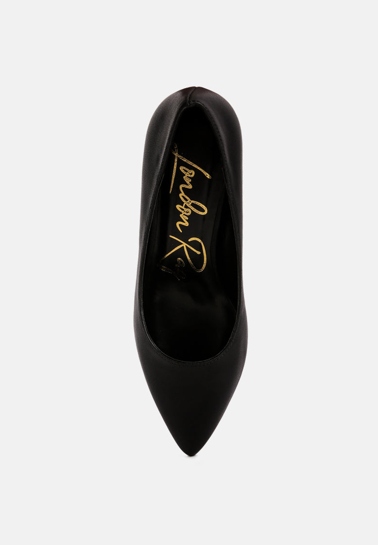 Casey Metallic Detail Block Heel Pumps By RAG