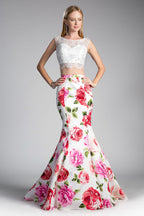 Beaded lace crop top. TOP ONLY-3