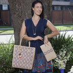 Luminous Leather Bag - Tan-1