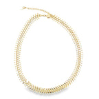 Designed Ball Spine Choker (F109)-0