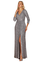 Dylan & Davids 3/4 Sleeve Sequin Beaded Gown-3