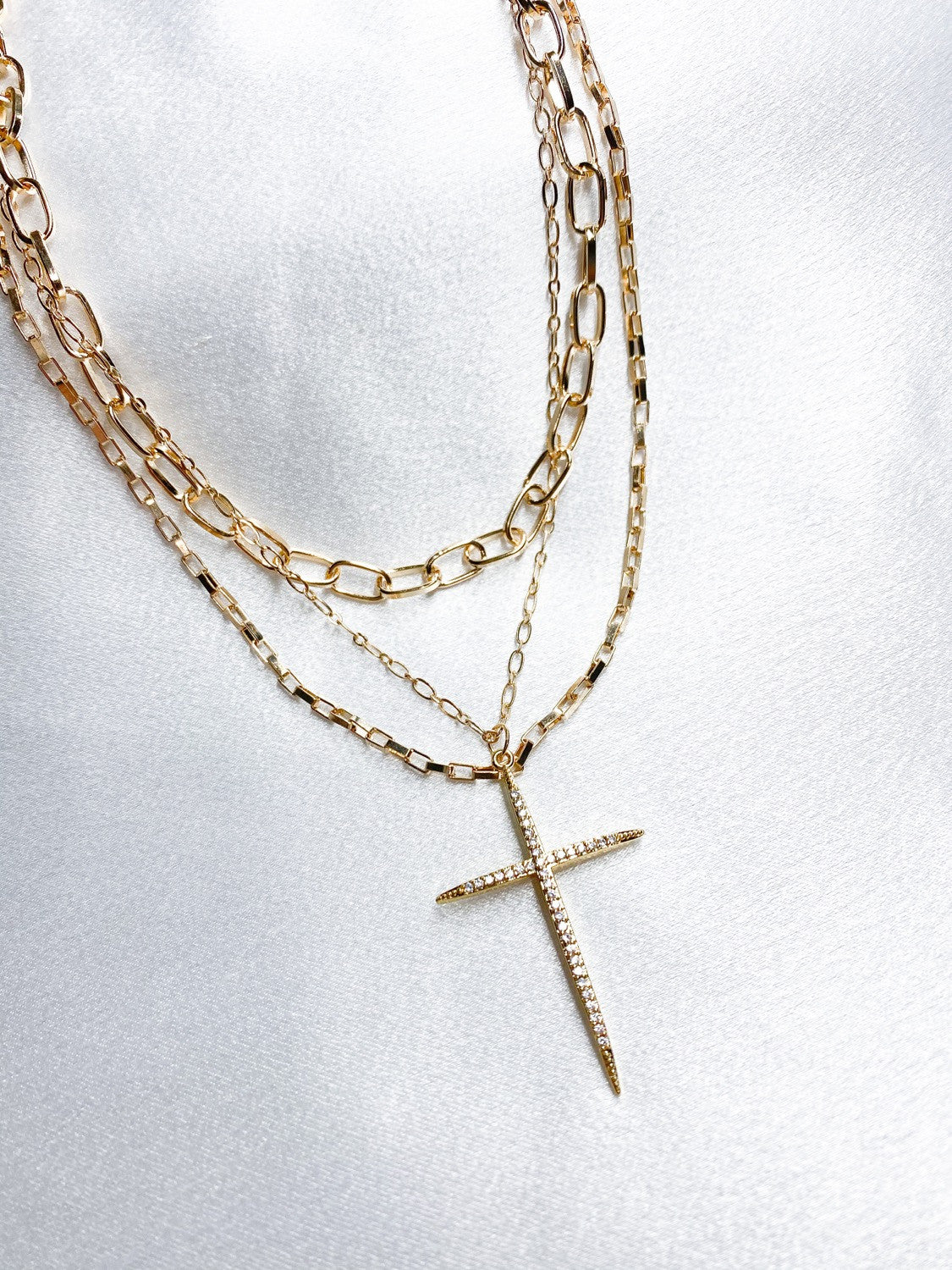 Gold Cross Set