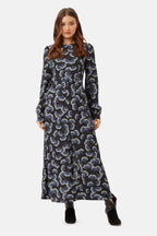 Barbara Casual Dress with a Slit-3