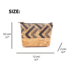 Pattern zipper coin and card purse BAG-421-C (5 units)-3