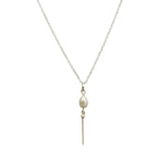 Freshwater Pearl Bar Necklace
