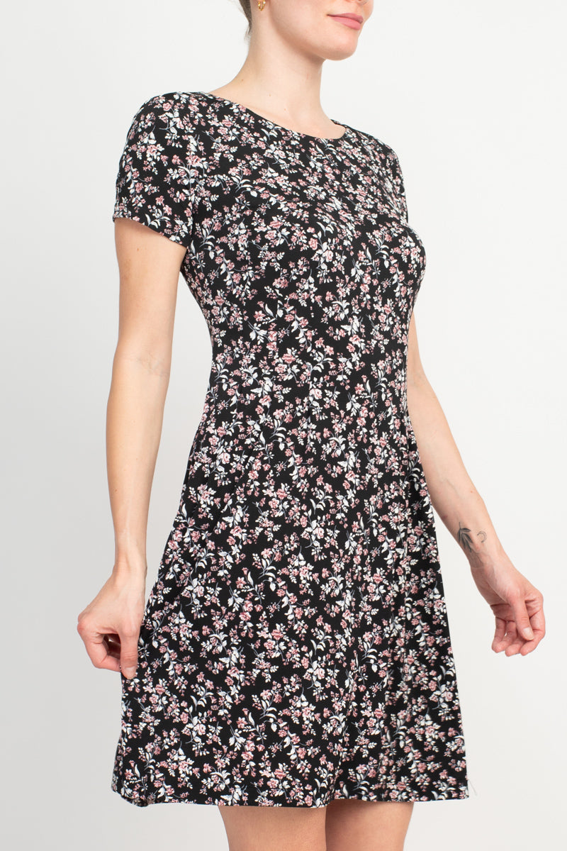 Connected Apparel Floral Soft Dress-2
