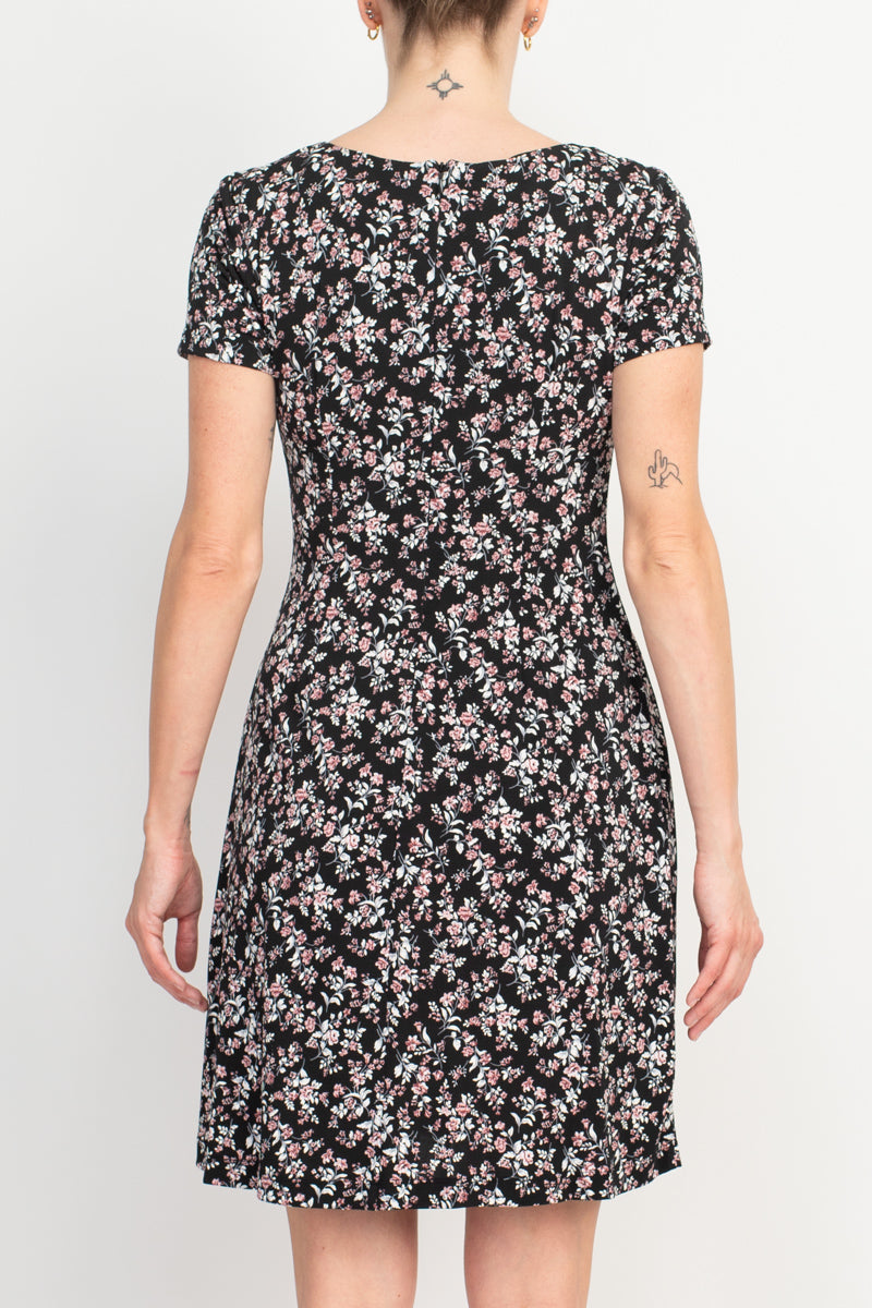 Connected Apparel Floral Soft Dress-3